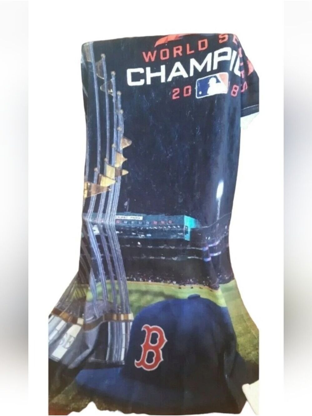 NORTHWEST BOSTON RED SOX 2018 world series FENWAY PARK fleece throw blanket